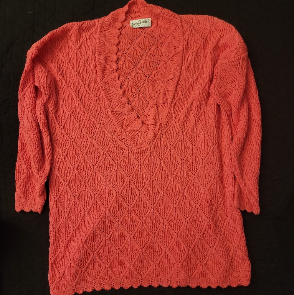 Vintage Jay Jacobs Knit Sweater Pink